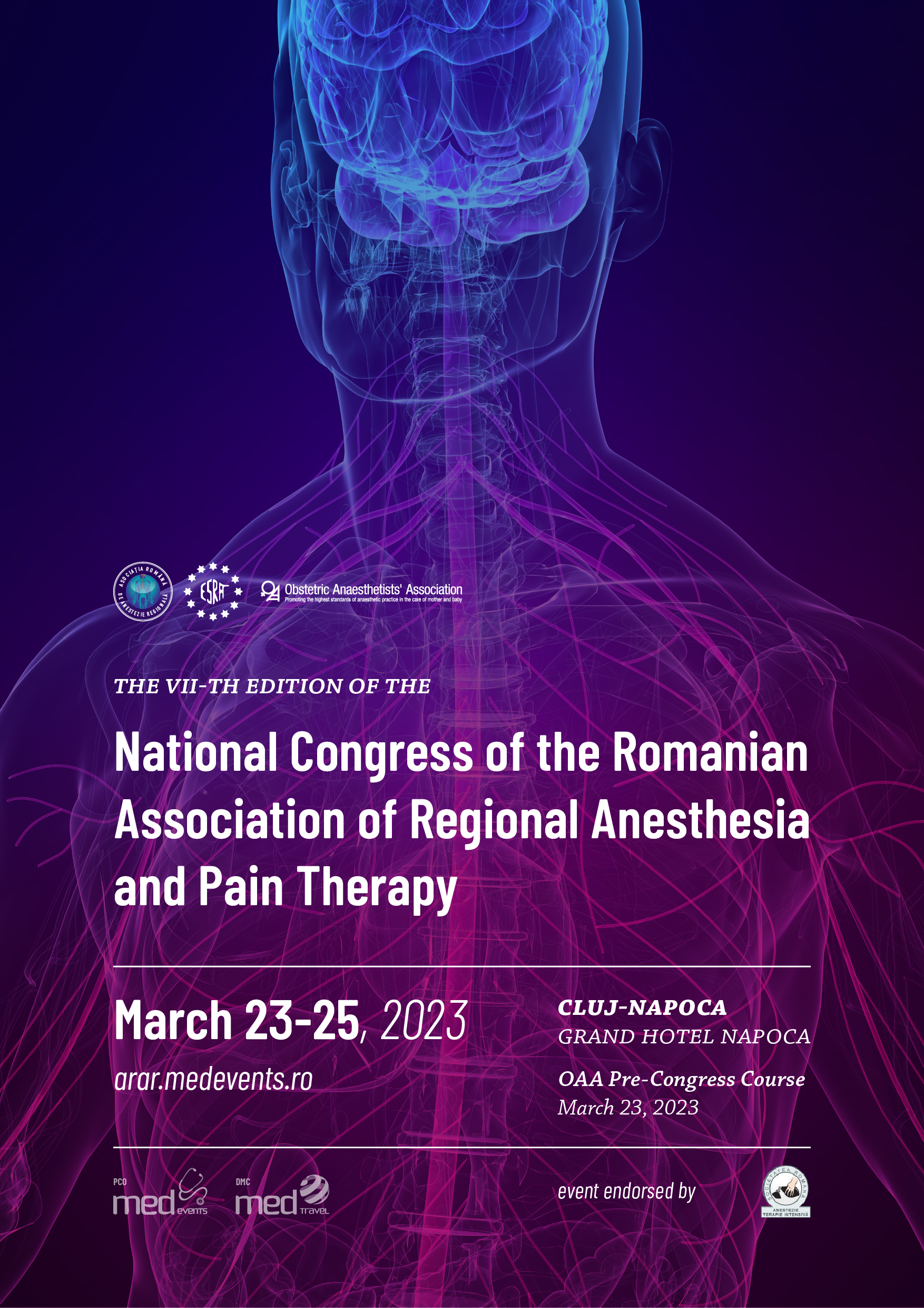 The 7th National Congress of the Romanian Association of Regional Anesthesia and Pain Teraphy
