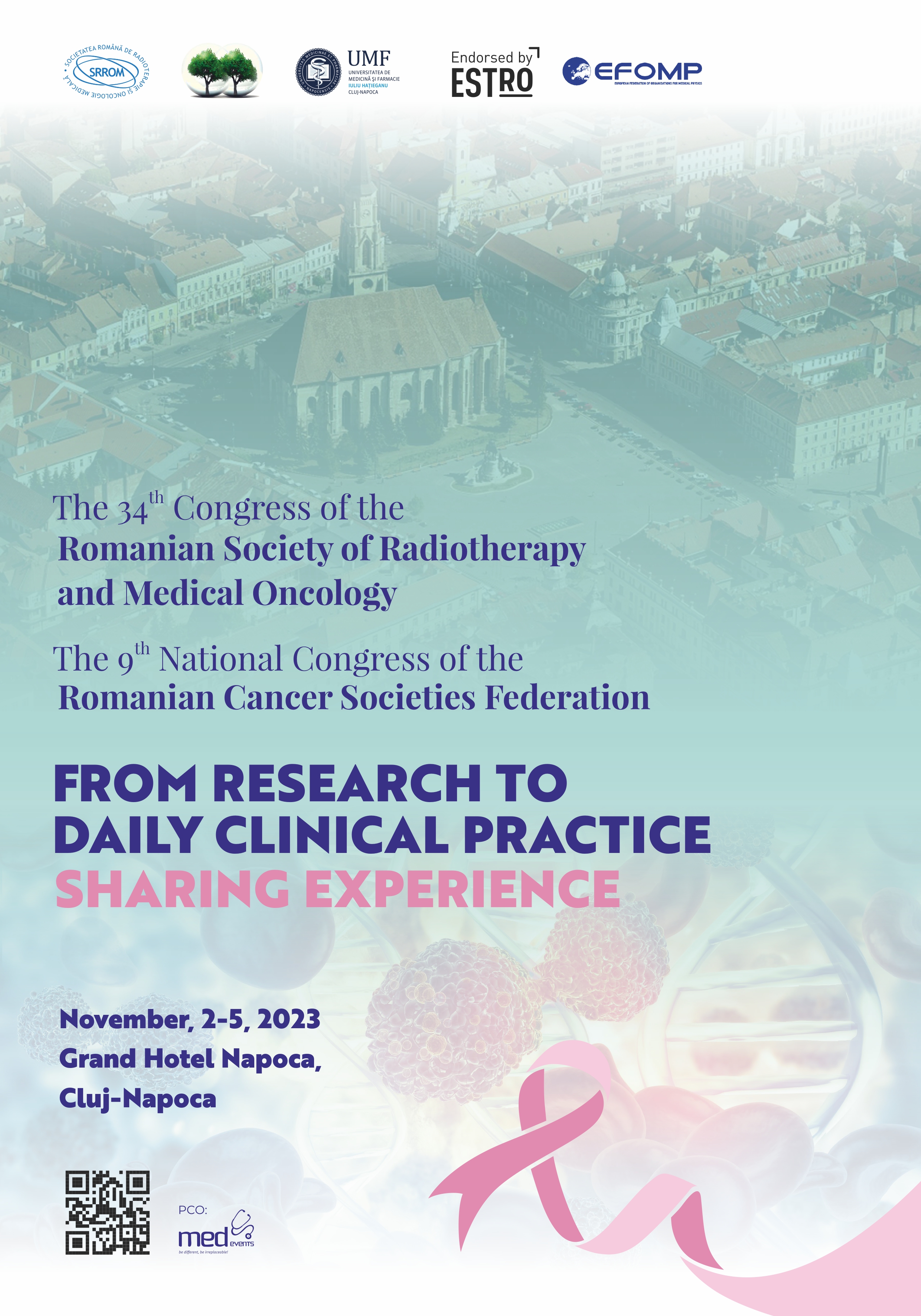 The 34th National Congress of the Romanian Society of Radiotherapy and Medical Oncology