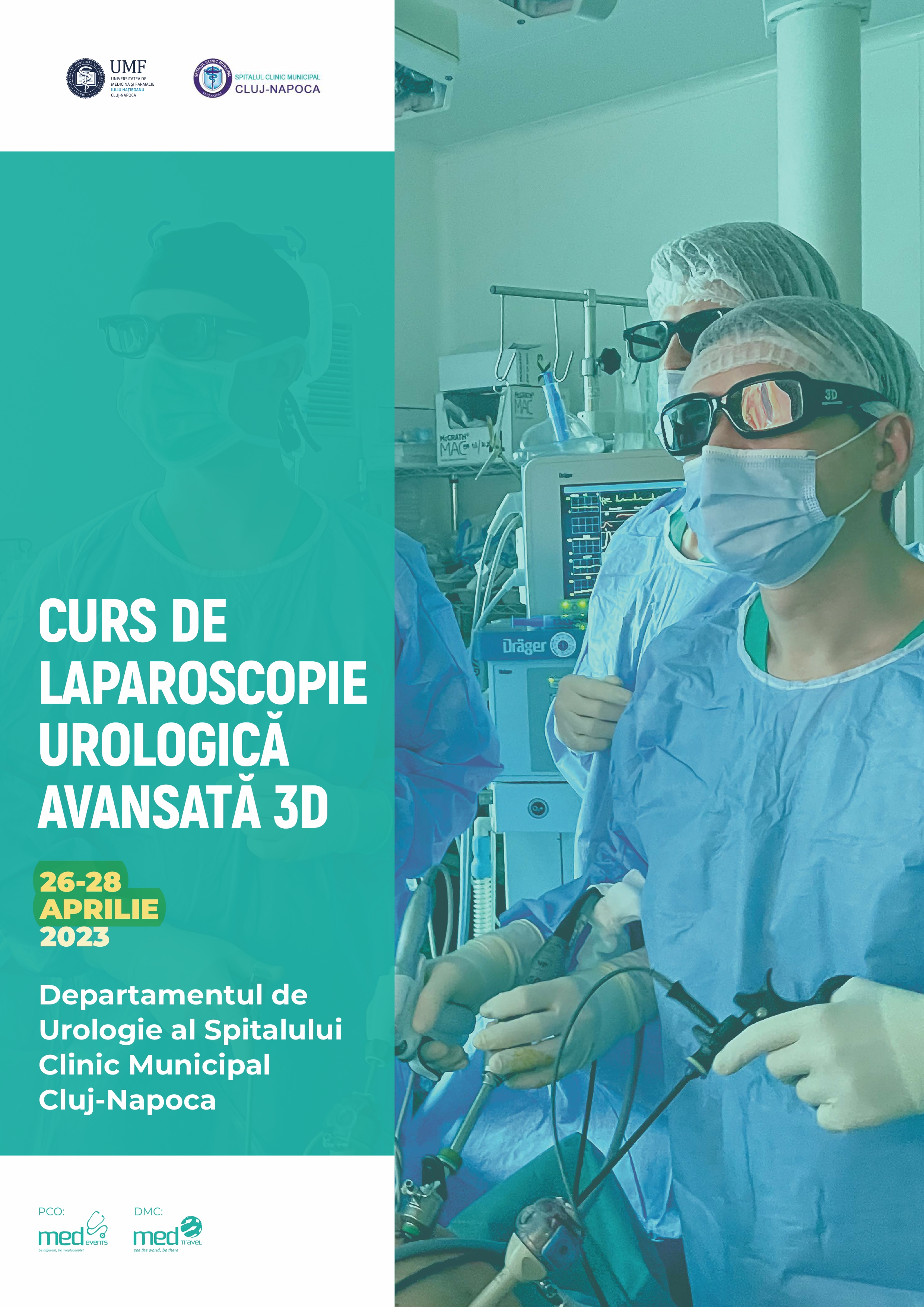 Curs de Laparoscopie Urologică Avansată 3D